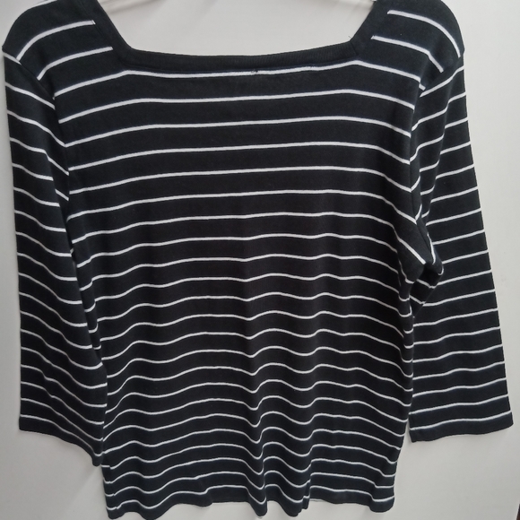 Top Stripped Square neck - Picture 2 of 2